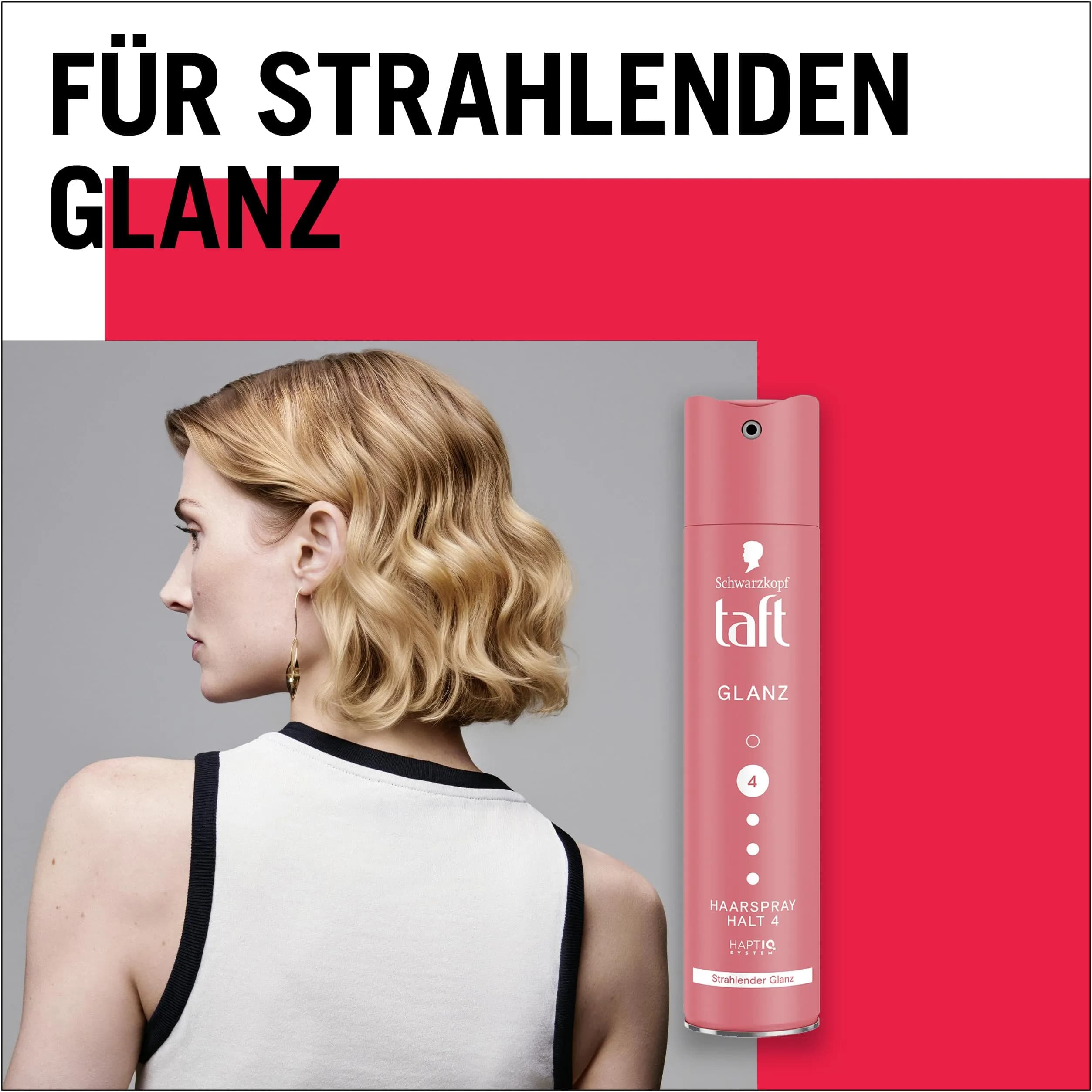 اسپری حالت دهنده مو GLANZ ULTRA STARK شماره ۴ تافت 250 میلی‌لیتر — تصویر ۸
