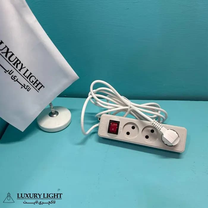 رابط برق سه خانه پارت الکتریک کابل 5 متری سری شهاب مدل 789
