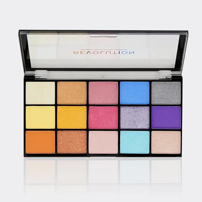 پالت سایه چشم SPIRITED LOVE رولوشن مدل Revolution Reloaded SPIRITED LOVE Eyeshadow Palette — تصویر ۲