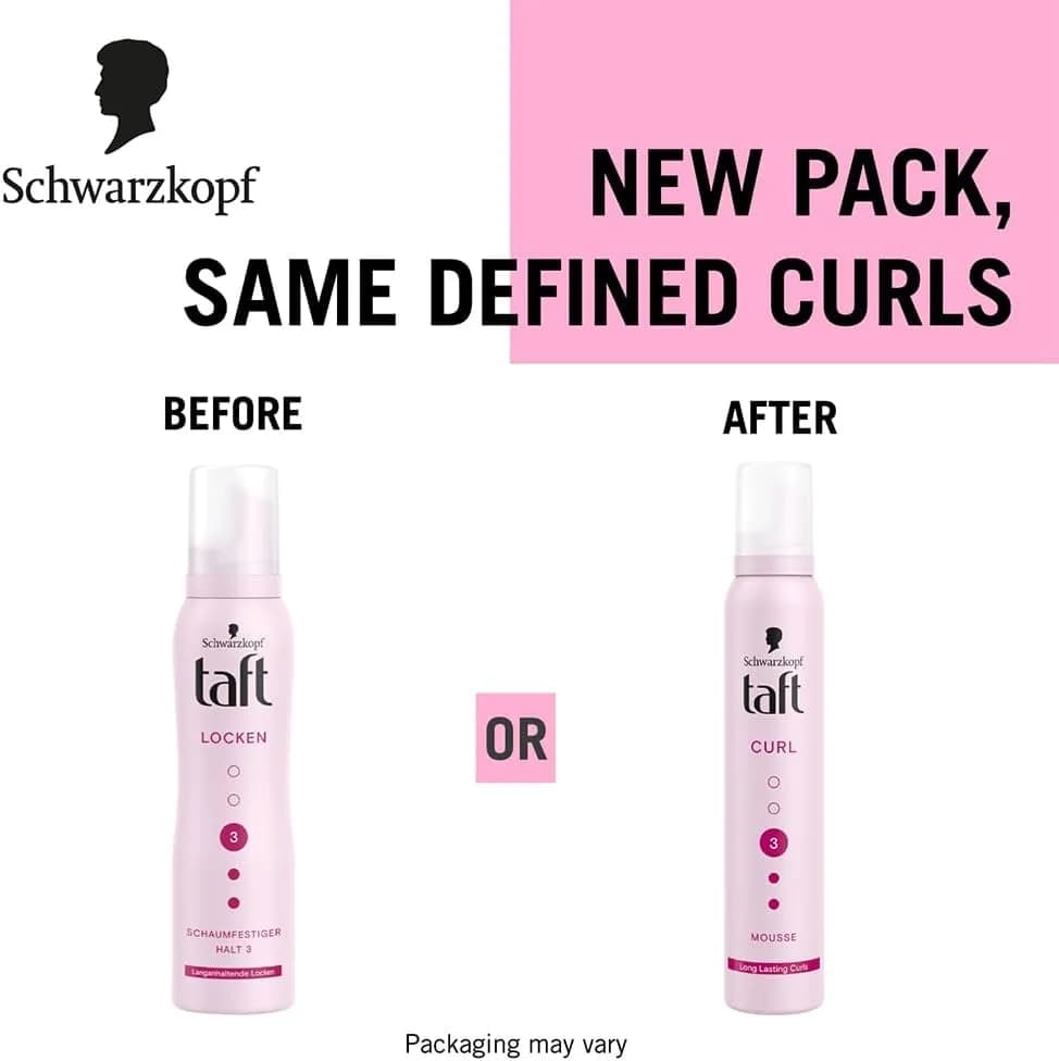 موس حالت‌ دهنده مو شوارتسکف Curl شماره ۳ تافت 150 میلی‌لیتر — تصویر ۳