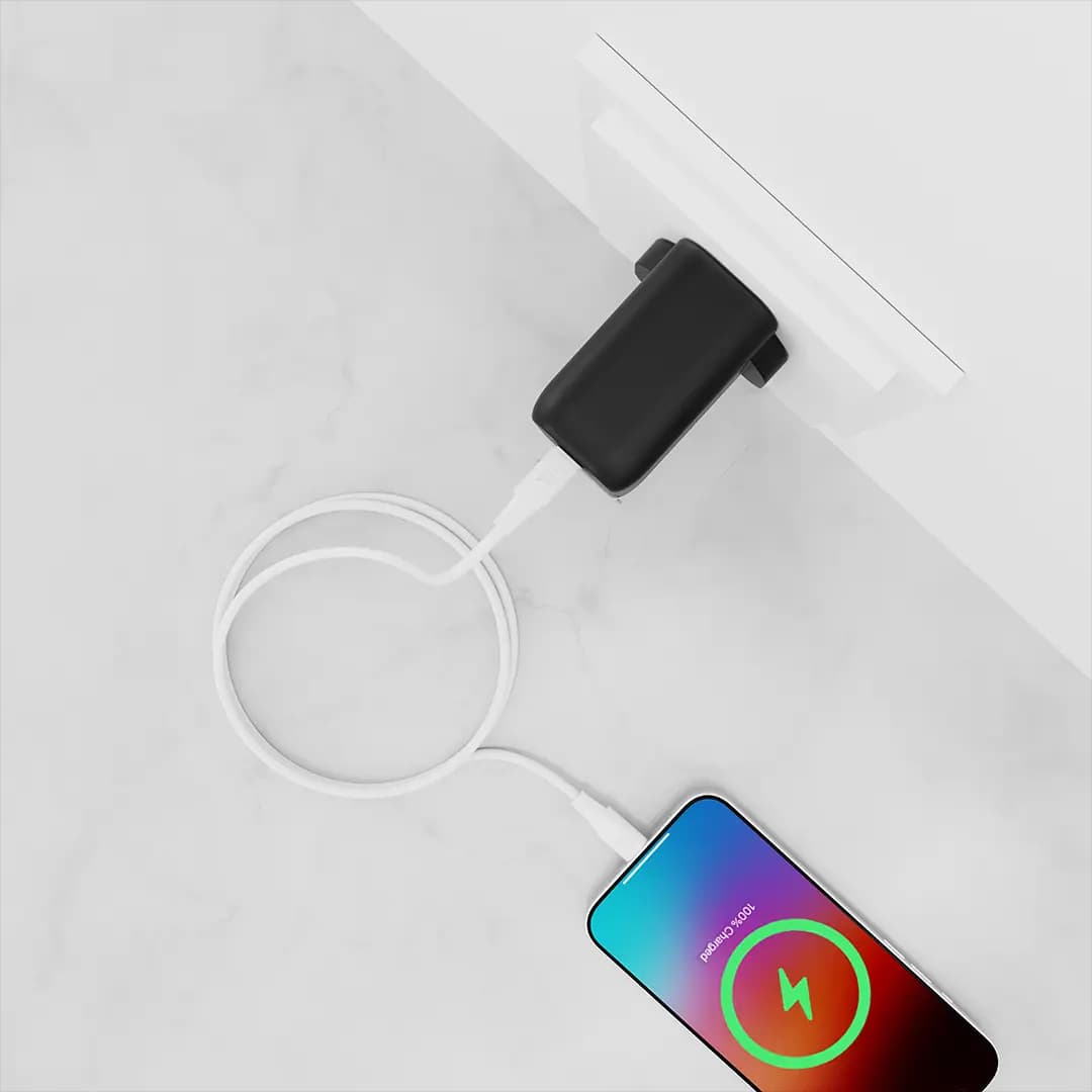 کابل USB-C به لایتنینگ پاورولوژی مدل PCAB013WH Power Sync Flex طول 2 متر با پشتیبانی از PD 60W دارای تاییدیه MFI اپل — تصویر ۸