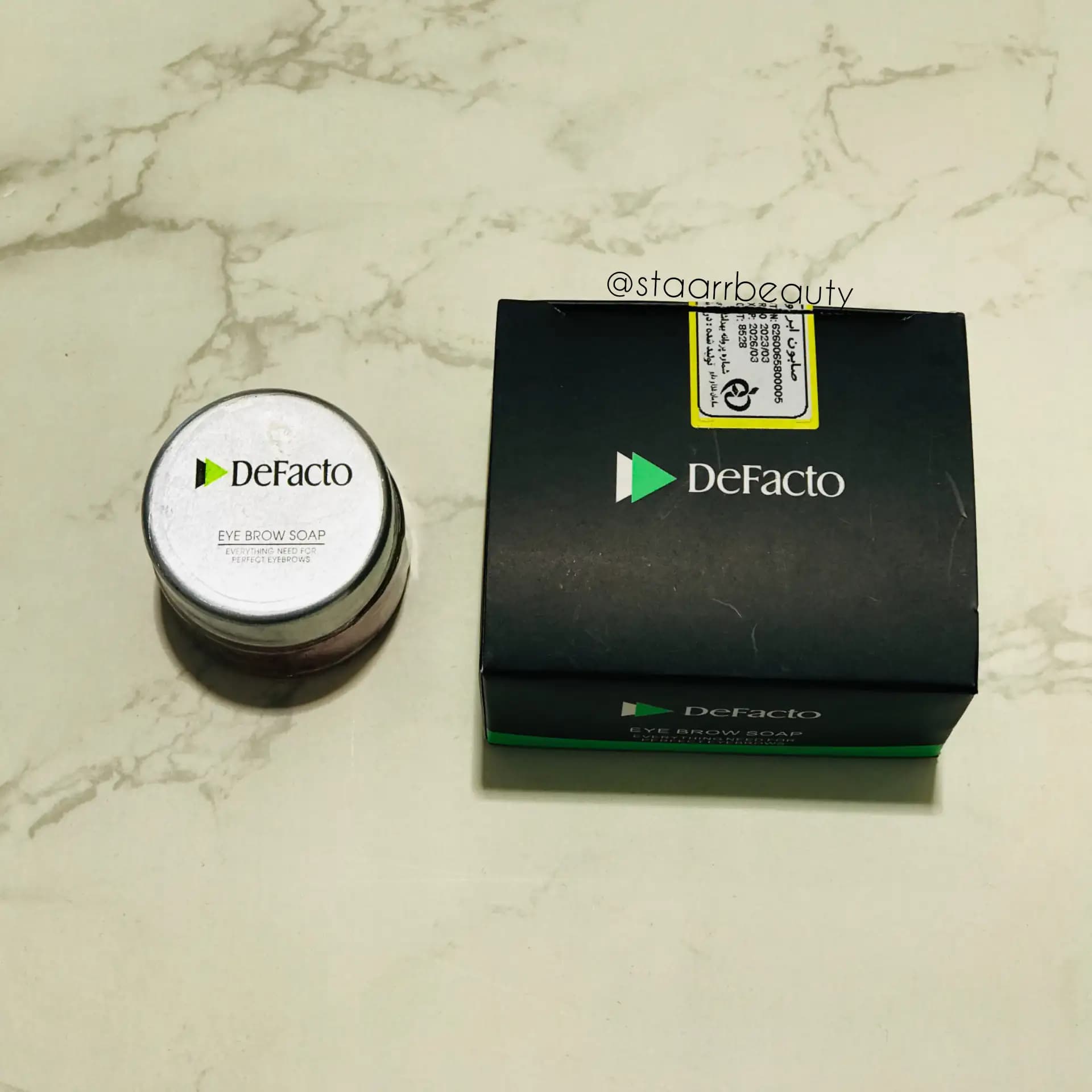 صابون لیفت ابرو موقت دیفکتو Defacto eyebrow soap — تصویر ۳