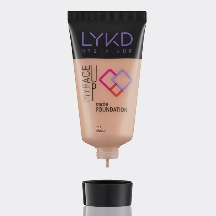 کرم پودر مات لیکد مدل LYKD Matte Foundation — تصویر ۴