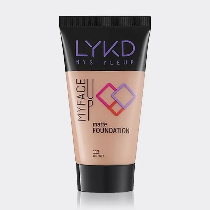 کرم پودر مات لیکد مدل LYKD Matte Foundation
