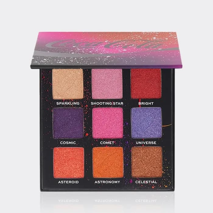 پالت سایه 9 رنگ رولوشن کوکا کولا مدل Revolution Coca-Cola shadow Palette
