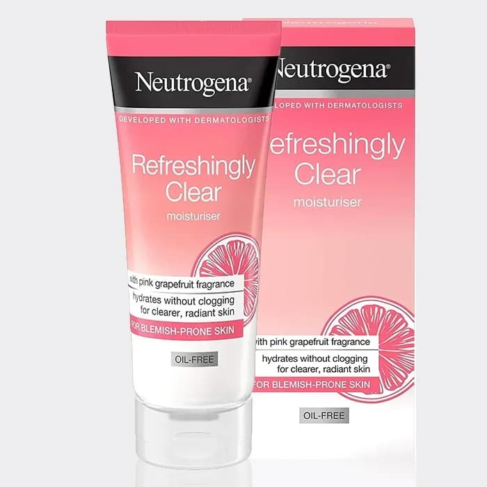 کرم مرطوب کننده گریپ فروت نیتروژنا (نوتروژینا) مدل Neutrogena Refreshingly Clear Oil-Free Moisturiser — تصویر ۲