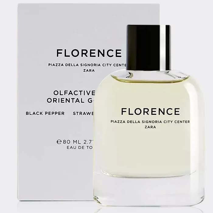 ادوتویلت مردانه زارا فلورانس مدل ZARA FLORENCE EAU DE TOILETTE 80 ML — تصویر ۴