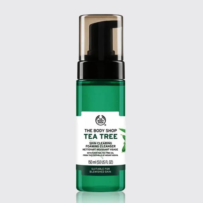 فوم شستشو تی تری بادی شاپ مدل The Body Shop Tea tree Skin Clearing Foaming Cleanser — تصویر ۲