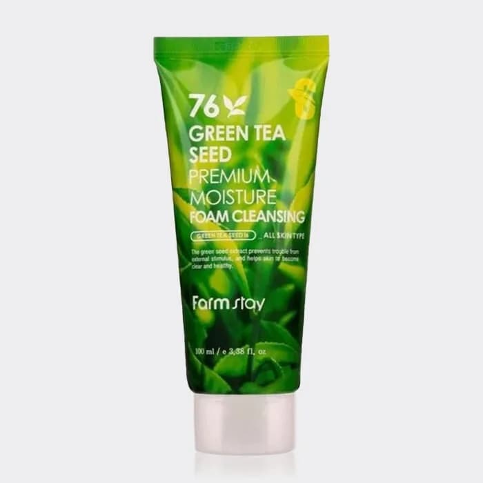 فوم شوینده دانه چای سبز فارم استی مدل Farm Stay Green Tea Seed foam cleansing — تصویر ۳