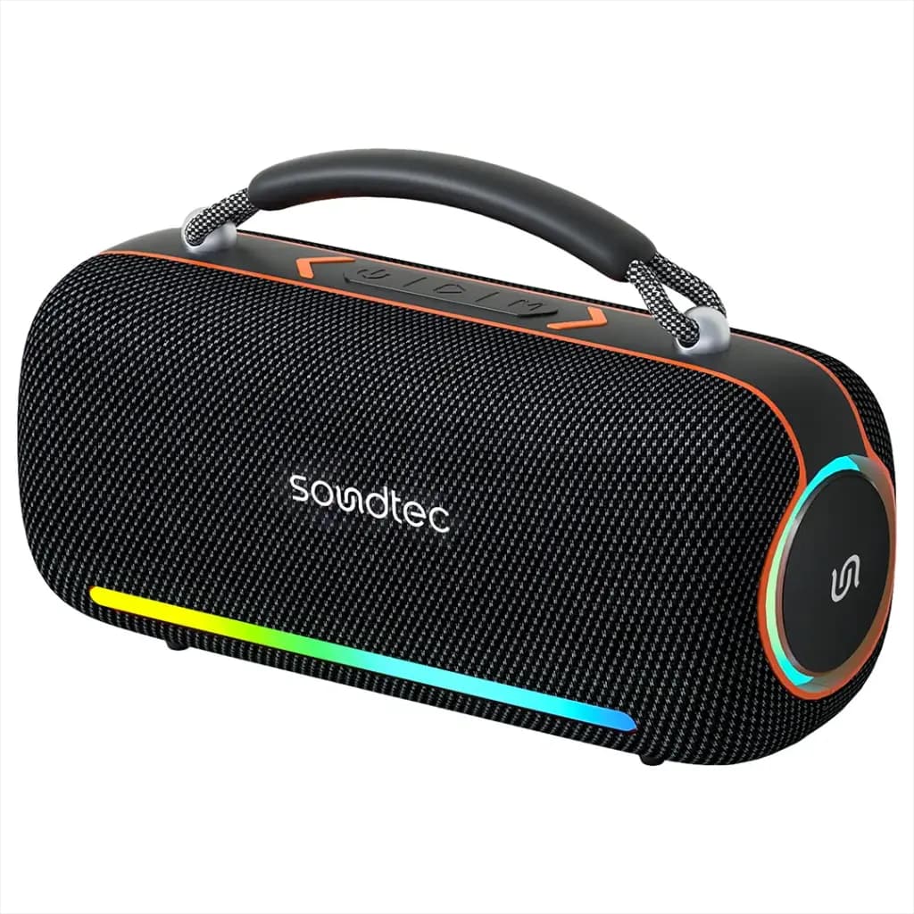 اسپیکر بی‌سیم قابل حمل پرودو Soundtec Sonify مدل PDSTBTSH9BK — تصویر ۸