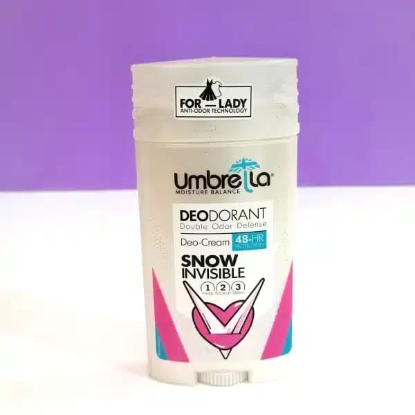 استیک ضد تعریق زنانه آمبرلا Snow حجم 90 میلی لیتر — تصویر ۲