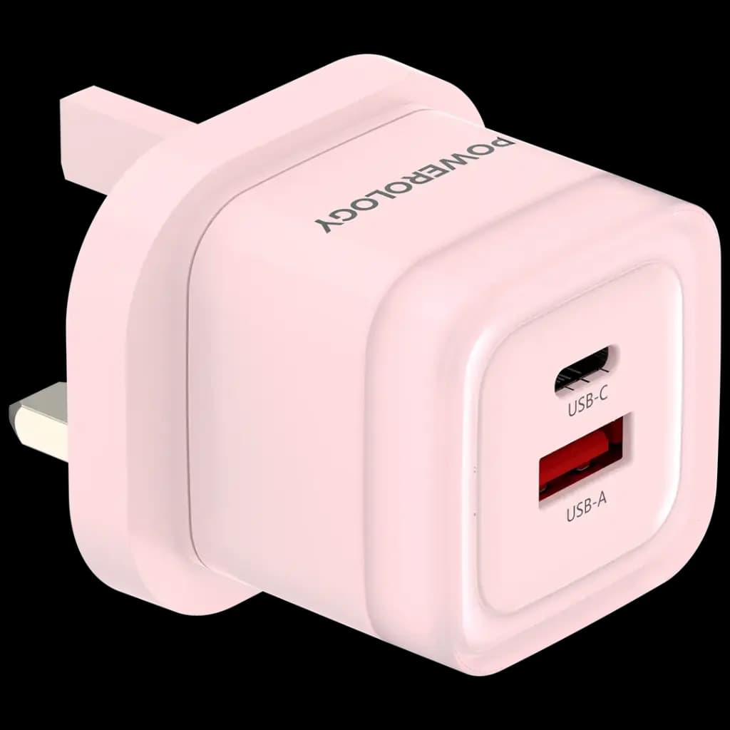شارژر دو پورت 35 وات پاورولوژی مدل LUNEX SERIES PWFC554B — تصویر ۲