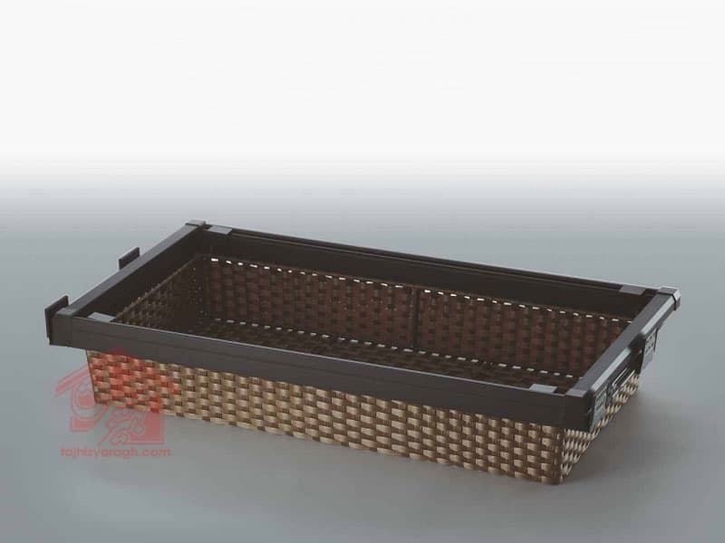 سبد لباس حصیری داخل کمد یونی هوپر کد 4119 — تصویر ۴