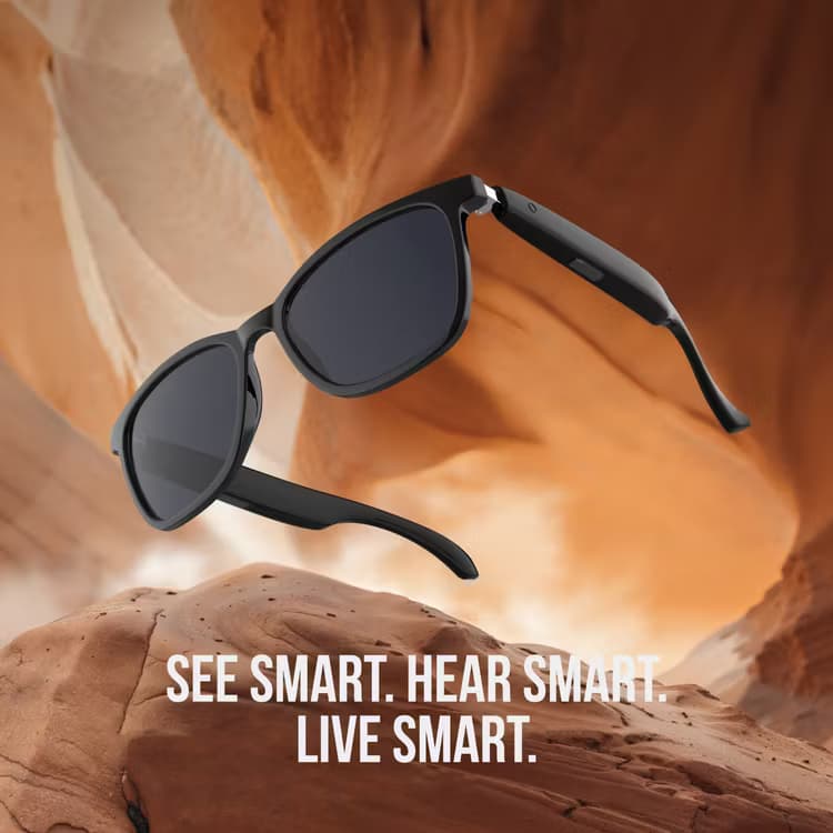 عینک هوشمند گرین لاین مدل بلگراد Green Lion Belgrade Smart Audio Glasses GNBELSG22LSBK — تصویر ۱۲