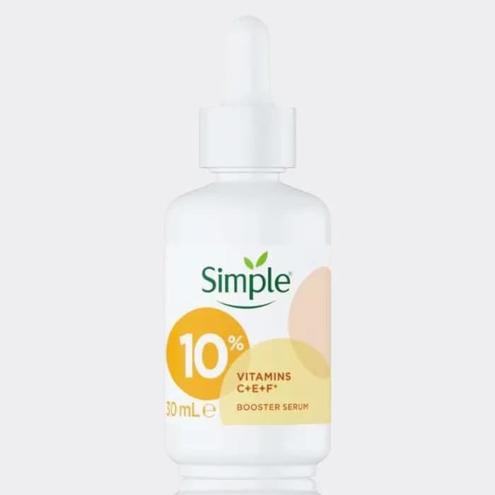 سرم ویتامین سی سیمپل مدل Simple Vitamin C+E+F Booster Serum