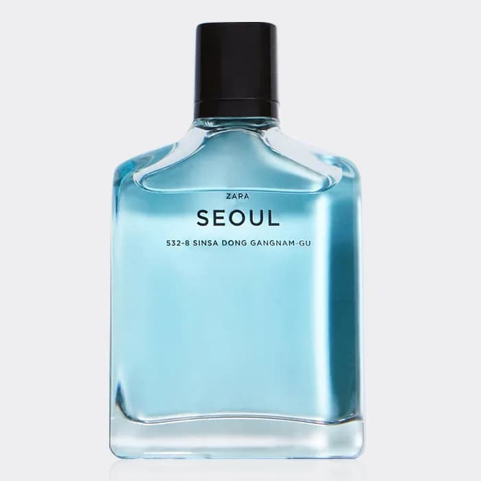 ادوتویلت مردانه زارا سئول مدل ZARA SEOUL EAU DE TOILETTE 100 ML
