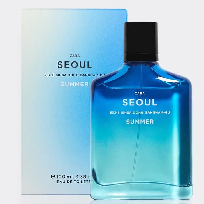ادوتویلت مردانه زارا سئول سامر مدل ZARA SEOUL SUMMER EAU DE TOILETTE 100 ML — تصویر ۴