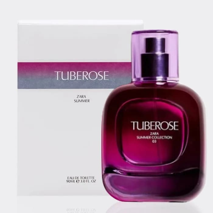ادوتویلت زنانه زارا تیوب رز سامر مدل ZARA TUBEROSE EAU DE TOILETTE 90 ML — تصویر ۴