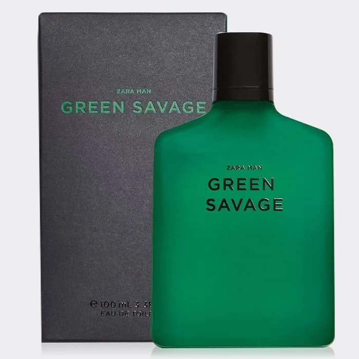 ادوتویلت مردانه زارا گرین ساواج مدل ZARA GREEN SAVAGE EAU DE TOILETTE 100 ML — تصویر ۴