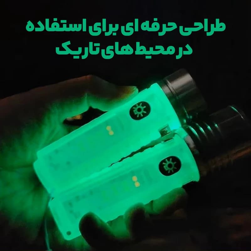 چراغ قوه مدل mini flashlight کد 520 — تصویر ۶