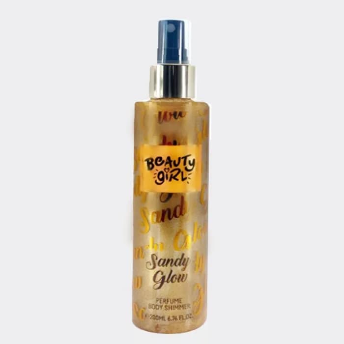 بادی اسپلش شیمر سندی گلو بیوتی گرل مدل Beauty Girl Sandy Glow Perfume Body Shimmer — تصویر ۲