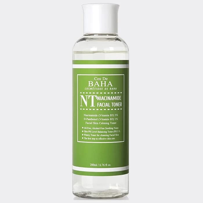 تونر نیاسینامید کاز دی باها مدل Cos De BAHA Niacinamide Facial Toner