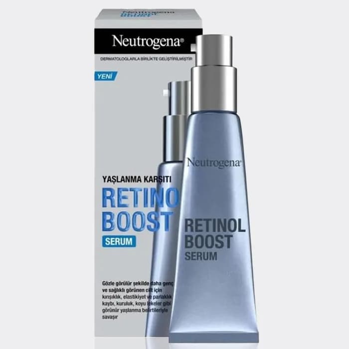 سرم ضد پیری رتینول نیتروژینا 30 میل مدل Neutrogena Retinol Boost Serum — تصویر ۲