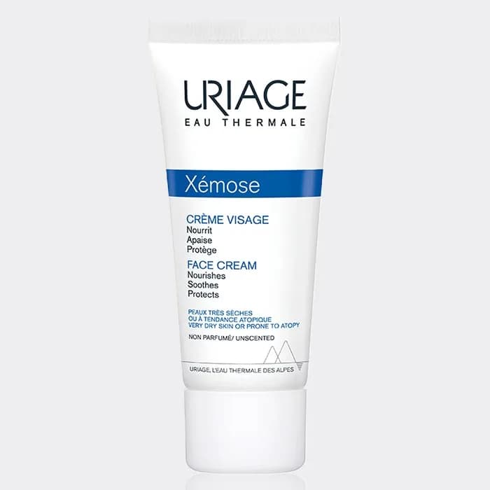مرطوب کننده ترمیم کننده گزموز اوریاژ مدل URIAGE Xemose Face cream Nourishes Soothes Protects