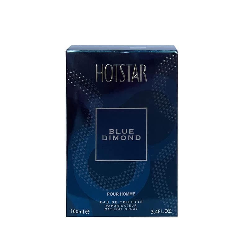 ادکلن هات استار BLUE DIMOND حجم 100 میلی لیتر — تصویر ۴