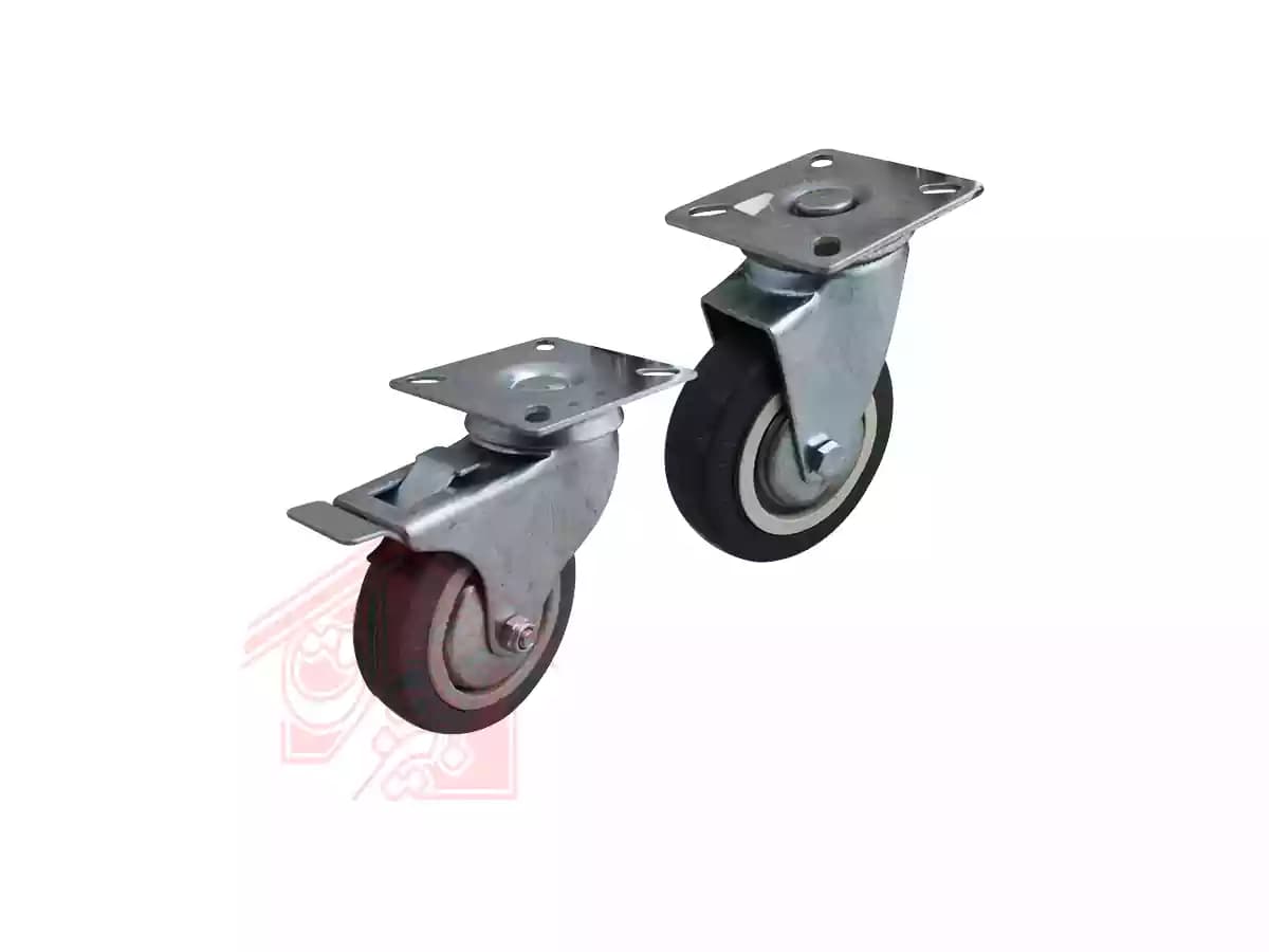 چرخ زیر تخت خواب 7.5 سانت کفی بیمارستانی