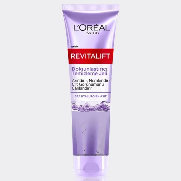 ژل شوینده هیالورونیک اسید لورآل مدل L’Oréal Revitalift Hyaluronic Acid Hydrating Gel-Cleanser — تصویر ۲