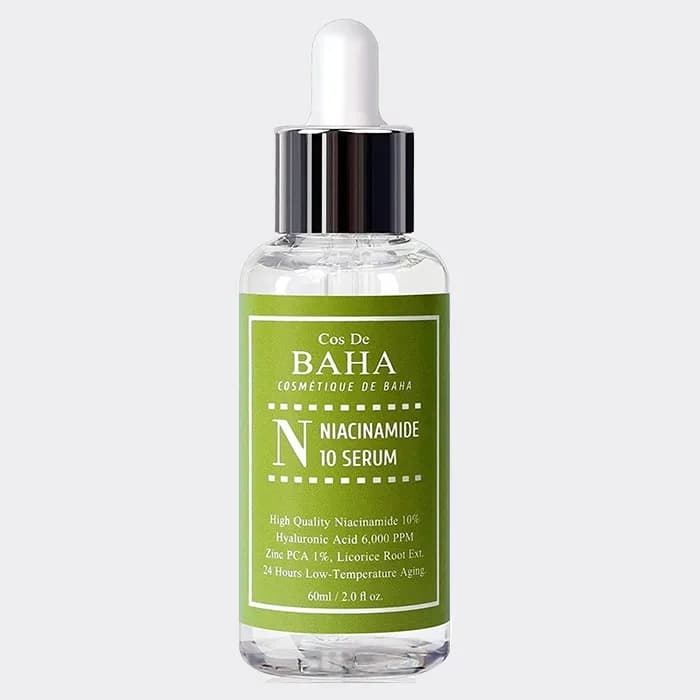 سرم نیاسینامید 10% + زینک 1% کاز دی باها مدل Cos De BAHA Niacinamide 10 Serum
