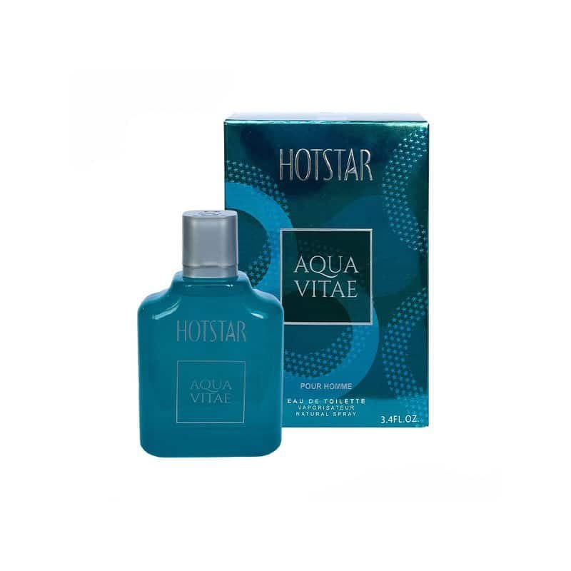 ادکلن مردانه هات استار آکواویتا aqua vitae حجم 100 میلی لیتر — تصویر ۶