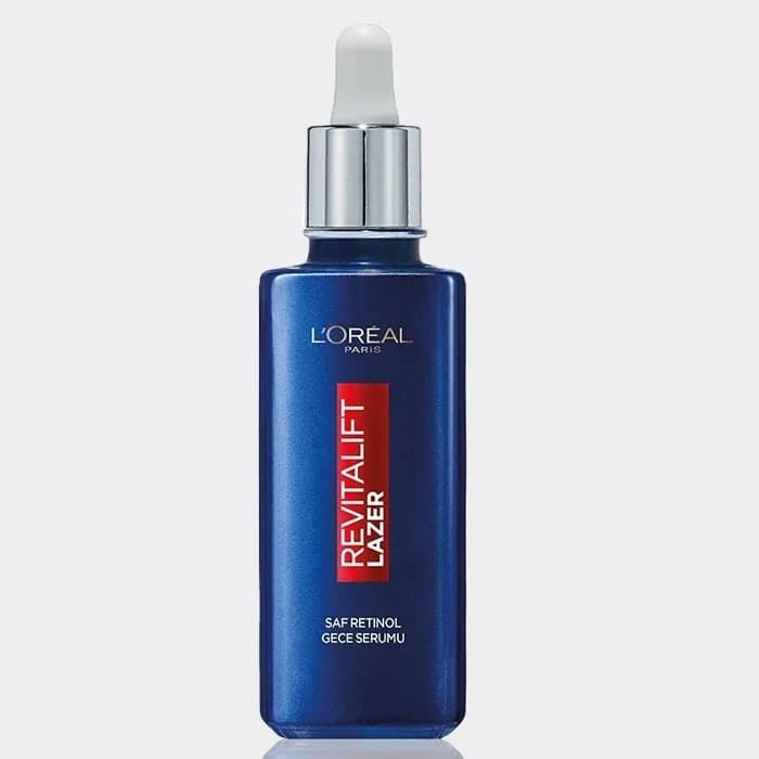 سرم شب ضد چروک رتینول لورآل مدل L’Oréal Revitalift Laser Pure Retinol Deep Wrinkle Night Serum
