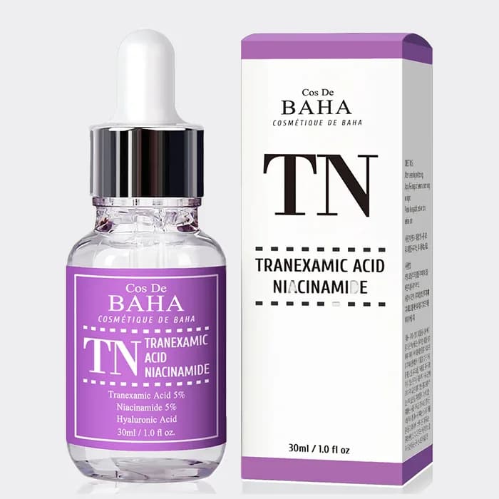 سرم ضد لک ترانگزامیک اسید کاز دی باها مدل Cos De BAHA Tranexamic Acid Niacinamid Serum — تصویر ۲