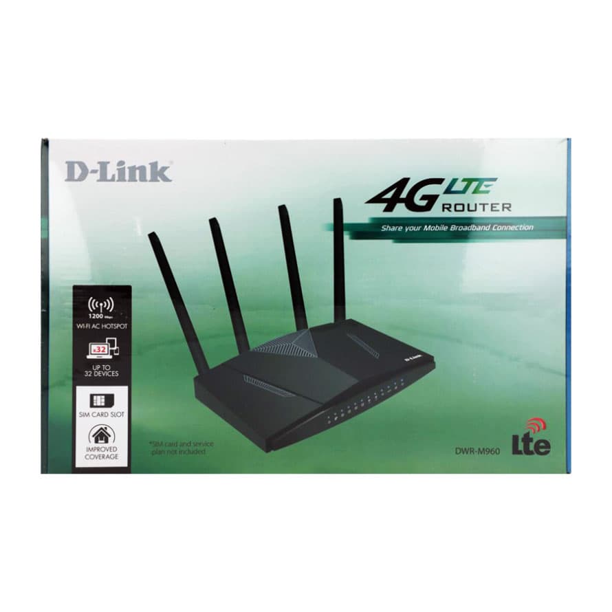 مودم روتر 4G LTE بیسیم و دوباند AC1200 دی لینک مدل DWR-M960 — تصویر ۳