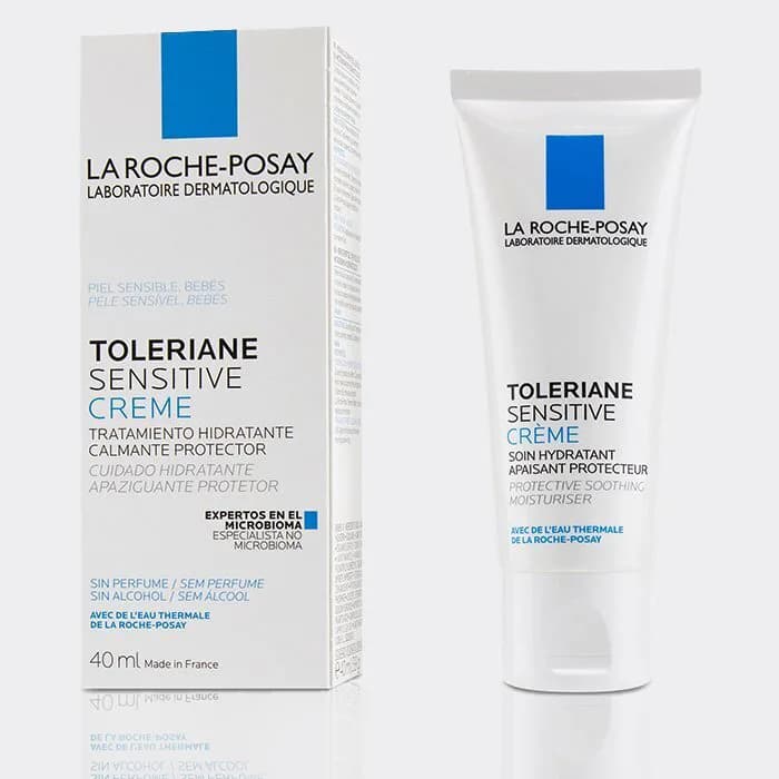 کرم مرطوب کننده و ترمیم کننده تولریان لاروش پوزای مدل LA Roche-Posay Toleriane Sensitive Creme — تصویر ۴