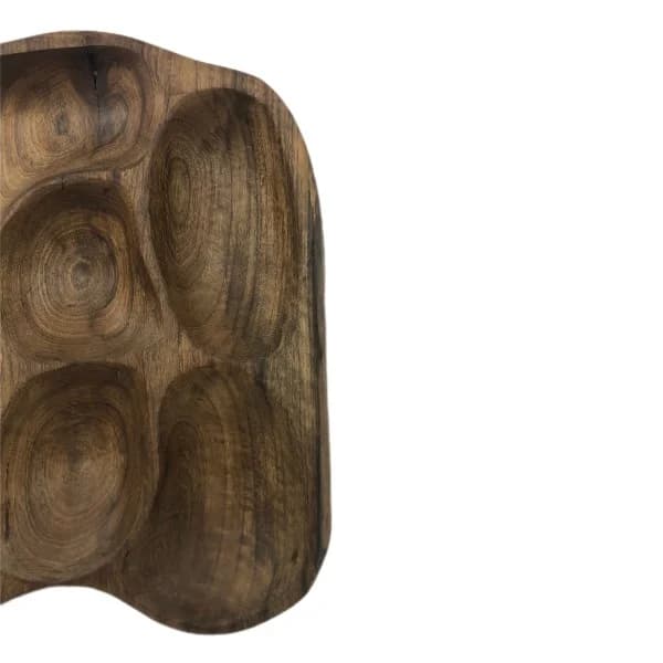 اردو خوری چوبی مدل مزه خوری مربعی کوچک کد ۱ — تصویر ۵
