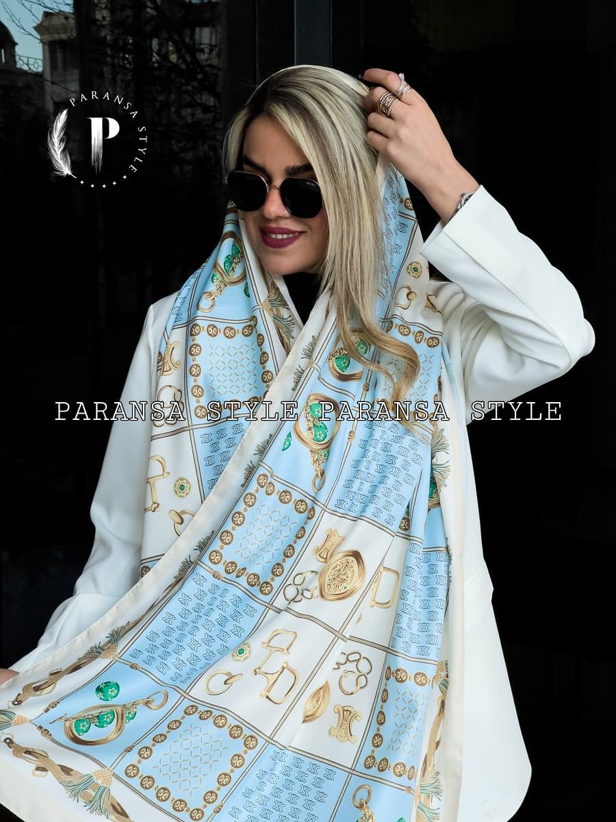 شال توییل ابریشم Twill123 — تصویر ۳