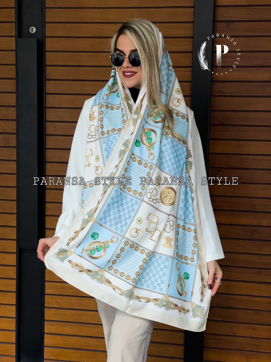 شال توییل ابریشم Twill123 — تصویر ۲