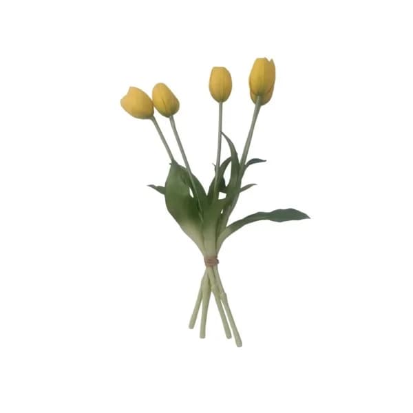دسته گل لاله مصنوعی — تصویر ۲