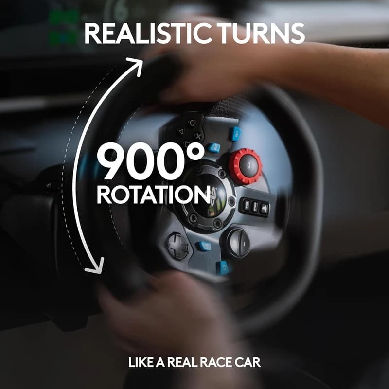 فرمان بازی لاجی Logitech مدل G29 Driving Force — تصویر ۸