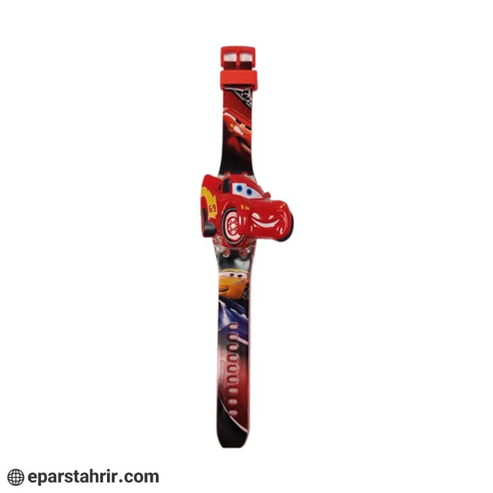 ساعت مچی چراغدار موزیکال روی کارت کد 8528 — تصویر ۱۱