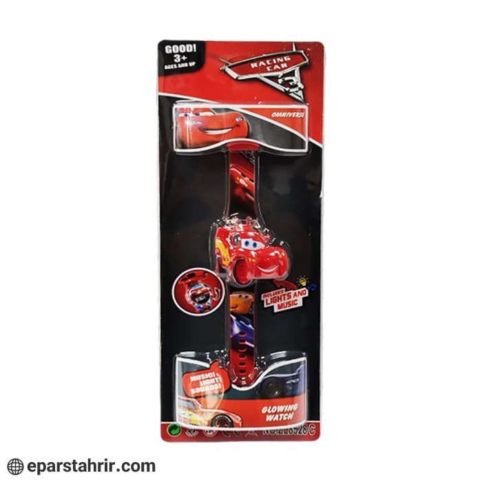 ساعت مچی چراغدار موزیکال روی کارت کد 8528 — تصویر ۱۲