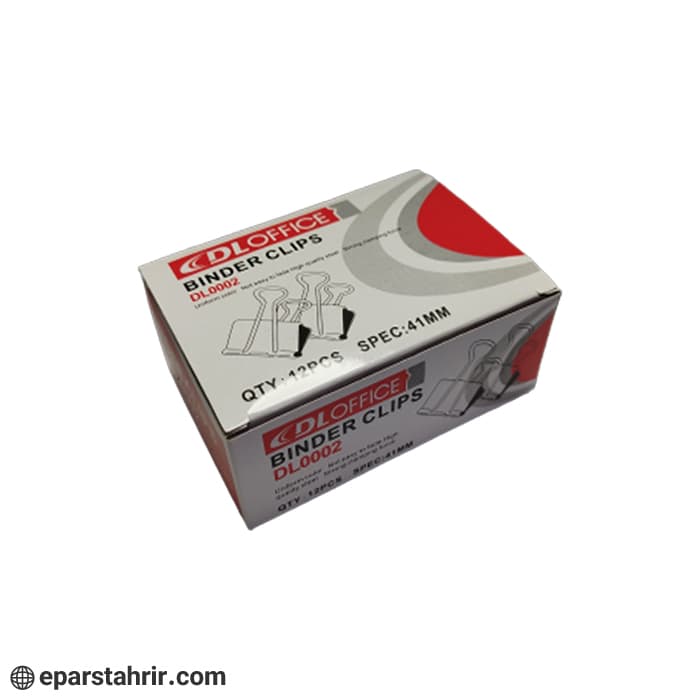 گیره دوبل DL 41 کد 0002 (بسته 12 عددی) — تصویر ۴