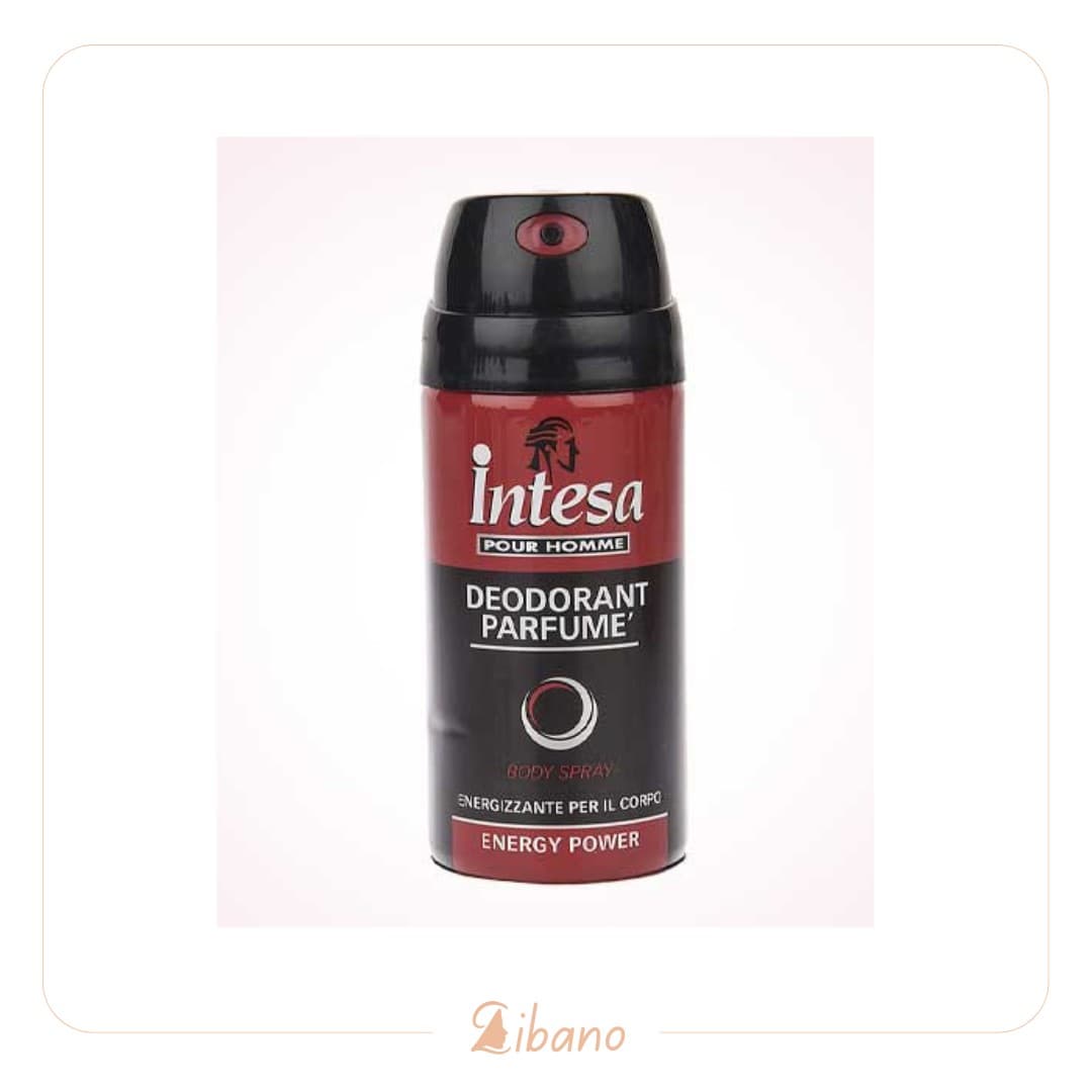 اسپری مردانه اینتسا مدل Pour Homme Energy Power حجم 150 میلی لیتر — تصویر ۴