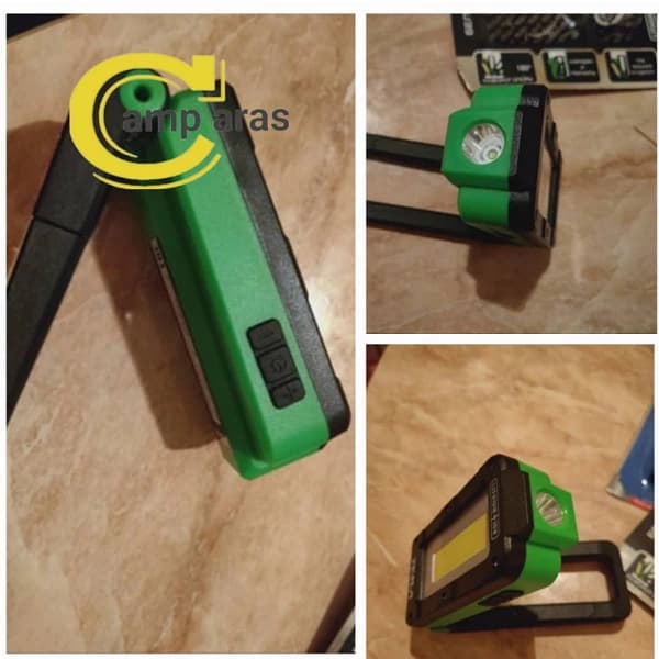 چراغ شارژی چندکاره تسلا Tesla W554 COB LED آهنربایی — تصویر ۸