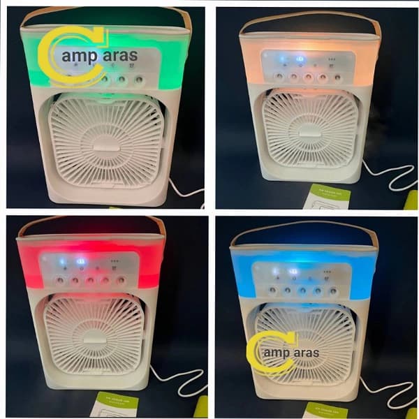 کولر آبی و فن 3 حالت رومیزی Air Cooler Fan اصل — تصویر ۱۲