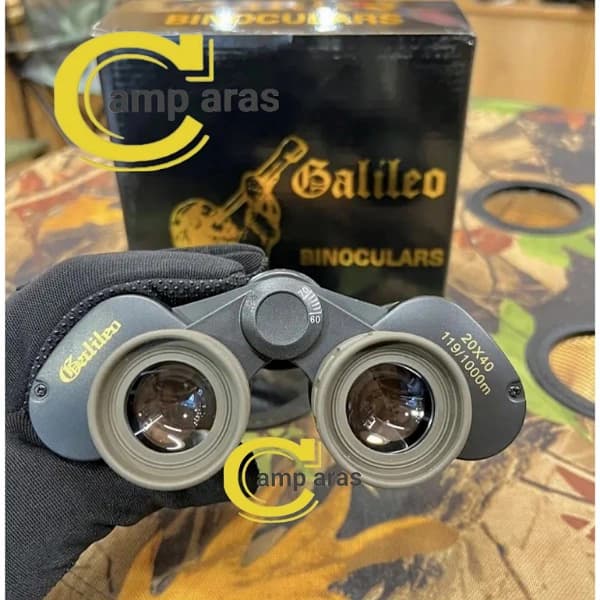 دوربین شکاری دوچشمی گالیله مدل Galileo 20×40 اورجینال — تصویر ۲