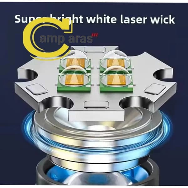چراغ قوه جیبی زوم دار کینساچ KINSACH KS-902-4 — تصویر ۱۲